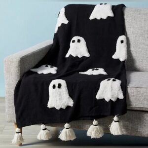 NWT TikTok Viral Rachel Zoe Los Angeles New York Black Ghost Blanket